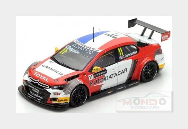Modèle Réduit Spark Citroën C-Elysee WTCC Moscou 2014 N°33 - Échelle 1/43 - SPAS2463