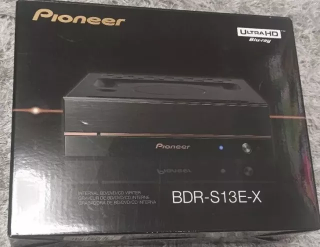 Pioneer Internal Blu-ray Drive BDR-S13E-X (New!) Premium Model CD Writer/DVD/BD