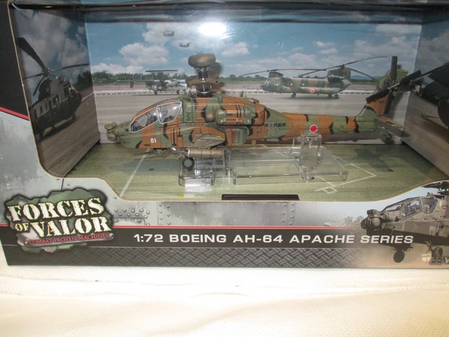 Miniature BOEING AH-64D Apache Hélicoptère d'attaque Japonais JGSDF
