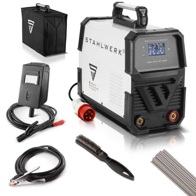Poste à souder STAHLWERK ARC 270 ST IGBT inverter à Electrodes / MMA 270 ampère