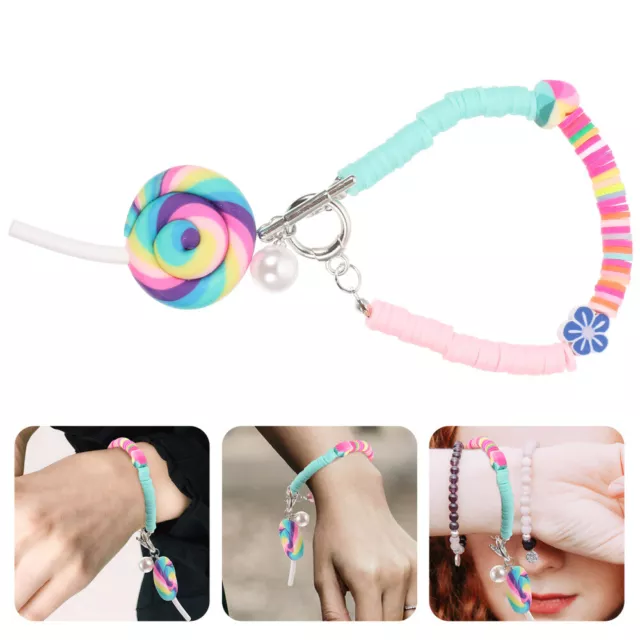 Lollipop Armbänder Candy Color Handkette Bunt Mädchen Schmuck-DM