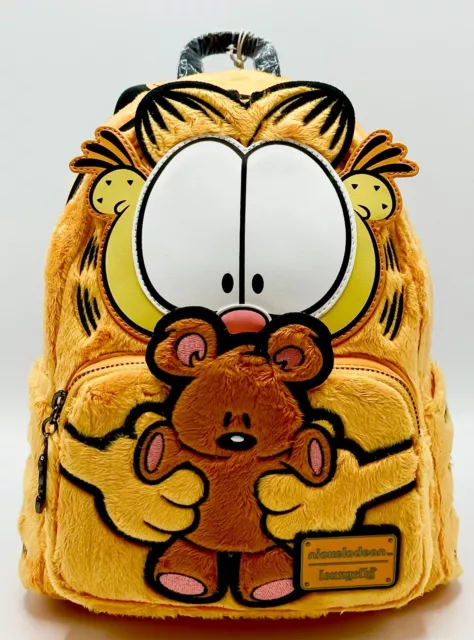 Loungefly Garfield & Pooky Mini Backpack Nickelodeon Plush Cosplay Bag Teddy