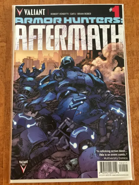Armor Hunters Aftermath #1  1St  Print Valiant Comics 2014 Robert Venditti - Nm