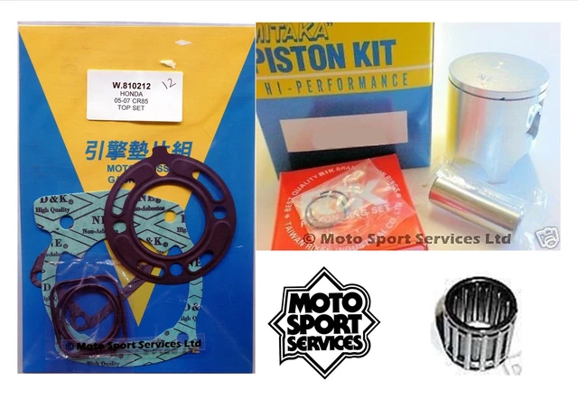 Mitaka Top End Rebuild Kit For Honda CR85 (2005) - Piston & Gaskets