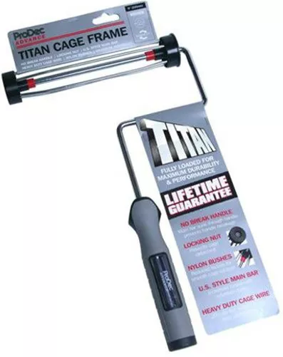 ProDec Advance ""TITAN"" 9"" x 1,5"" Zoll unterbrechungsfrei Rollkäfig Lackrahmen (ARFR002)