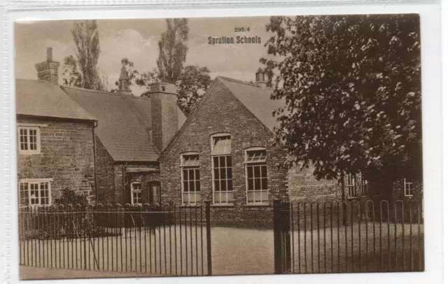 SPRATTON SCHOOLS, SPRATTON: Northamptonshire postcard (C73277)