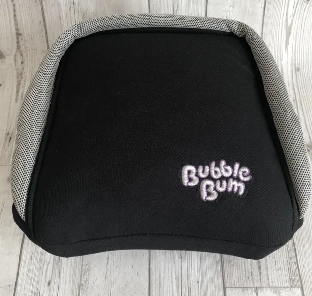Bubble Bum Backless Inflatable Travel Booster Car Seat  Black