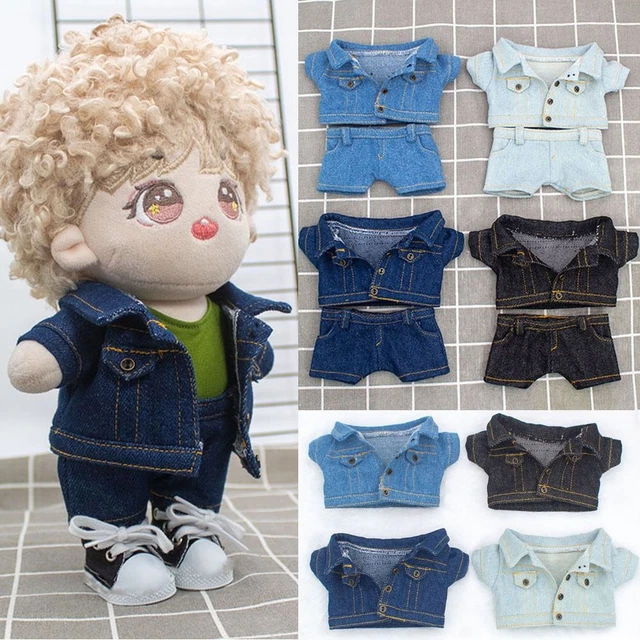 di cotone alla moda 15cm/20cm Bambola Jeans Vestiti per bambole 15cm/20cm