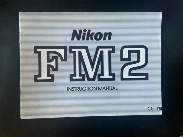 Manuale di istruzioni fotocamera Nikon FM2 - originale non copia -