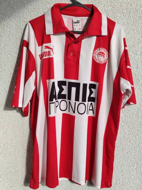 Olympiakos Piräus 1997-98 Heim Trikot "L" Puma vintage home shirt greece