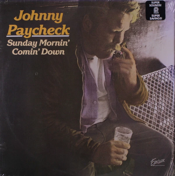 Johnny Paycheck - Sunday Mornin' Comin' Down - Used Vinyl Record - V16280A