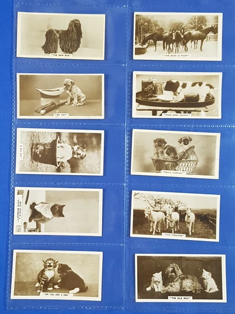 DE RESZKE CIGARETTE Cards REAL PHOTOGRAPHS (3rd Series) 1932 - Set of 27  £3.31
