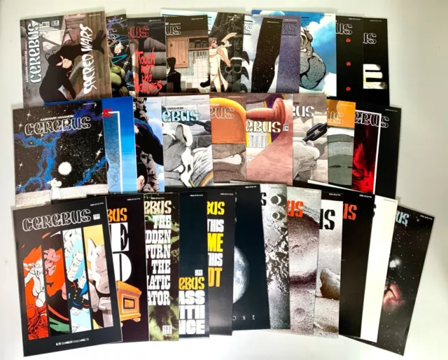 CEREBUS: Church and State 2 (complete run ) 31 issue lot - Dave Sim/Gerhard