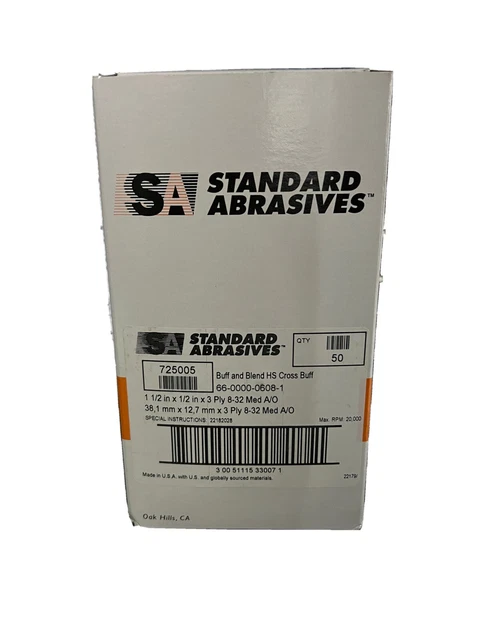 standard abrasives 725005 Buff And Blend HS Cross Buff