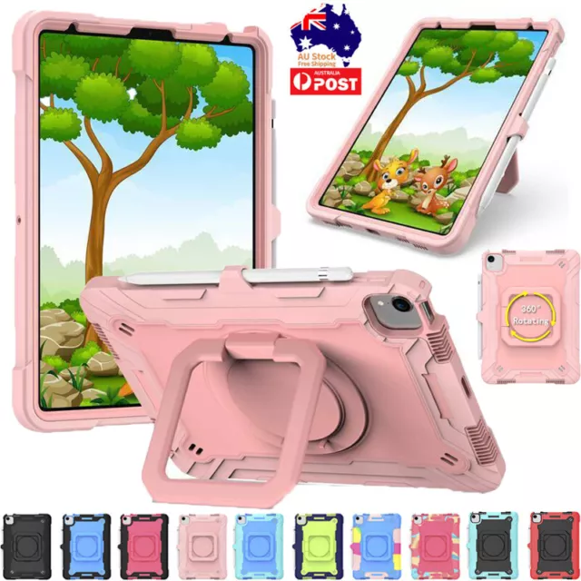 For iPad Air 5th/4th Gen 10.9 2022 Heavy Duty Shockproof Kids Tablets Case Cover