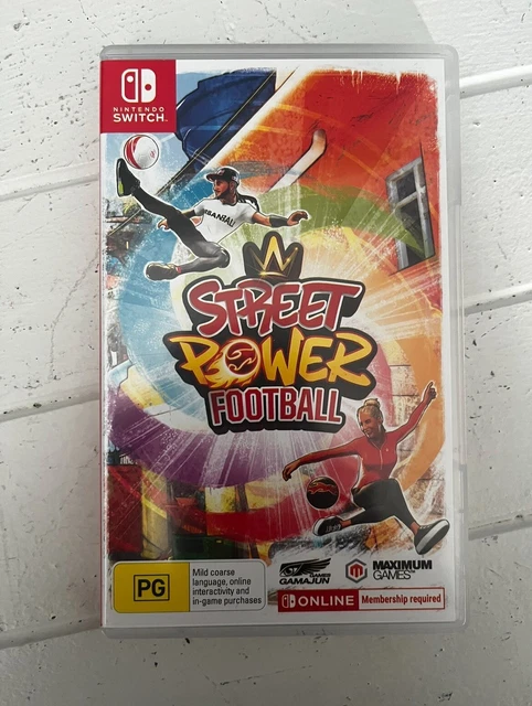 Game Street Soccer Nintendo Switch STREET POWER FOOTBALL Nintendo