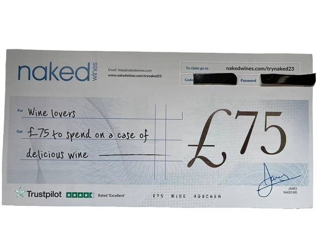 Naked Wines £75 Voucher Wine Discount Coupon Code