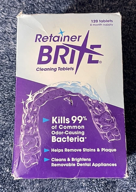 (Caja imperfecta) Retenedor Tabletas de Limpieza Británicas de DENTSPLY SIRONA 120 Tablet