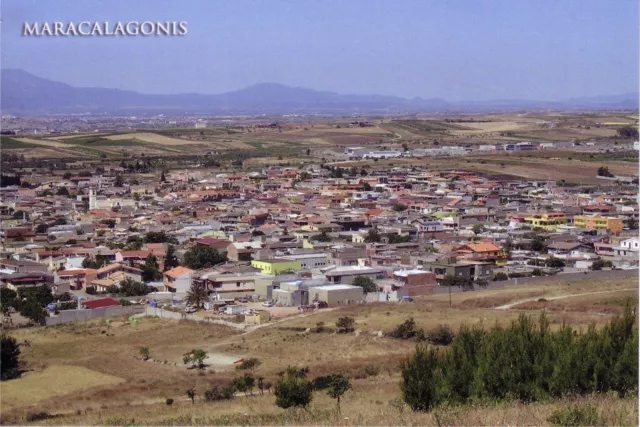 Cartolina Rara - Maracalagonis (Cagliari) - Panorama