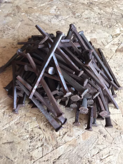 Vintage 3 1/2 inch Barn Nails (150)