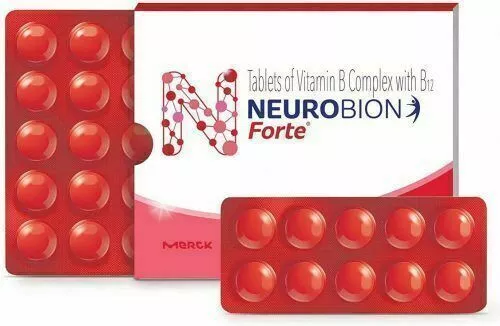 Neurobion Forte Vitamine B3 B6 B12 comprimés Supplément Immunité - 60 Tabs