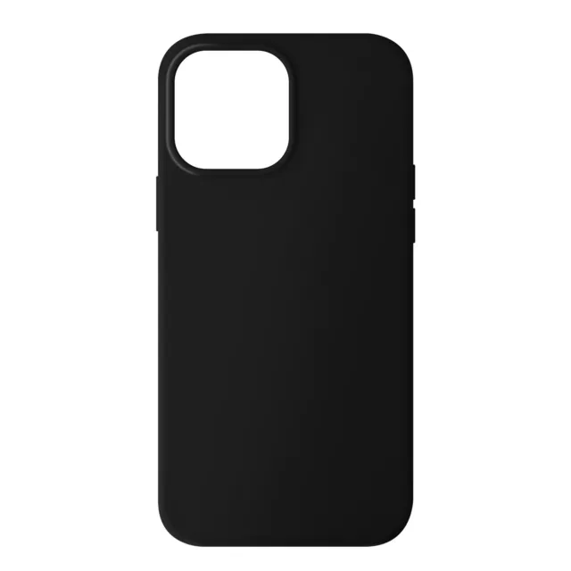 Coque iPhone 13 Pro Silicone Semi-rigide Soft-touch Noir