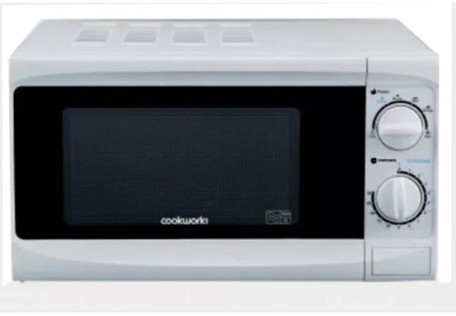 COOKWORKS 700W STANDARD Microwave Defrost 6 Power Level MM720CWW