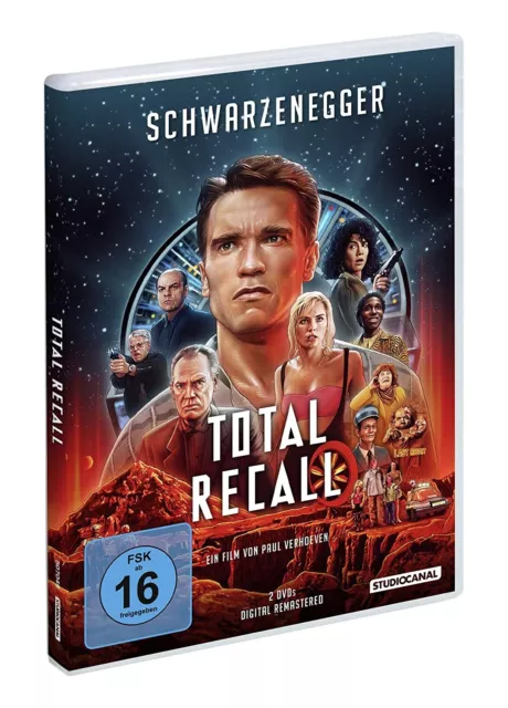 Total Recall (1990) Digital Remastered / Uncut [2 DVD's/NEU/OVP] Arnold Schwarze