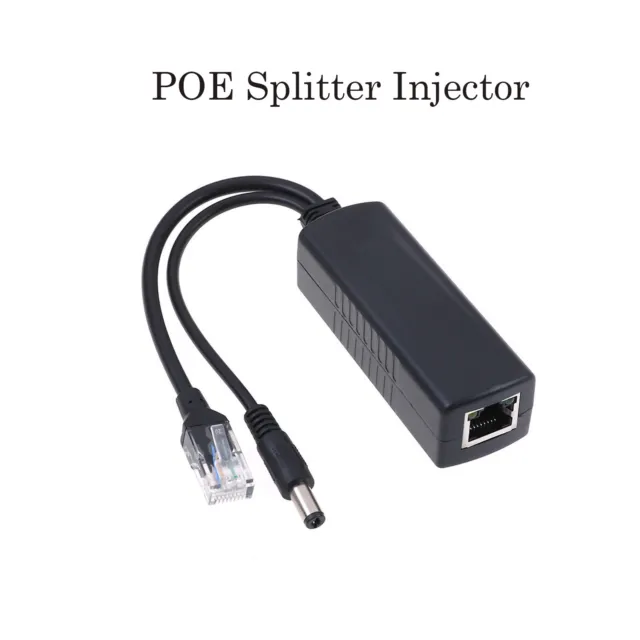 POE Injector Splitter Power Over Ethernet Passive Adapter Cable for CCTV Camera