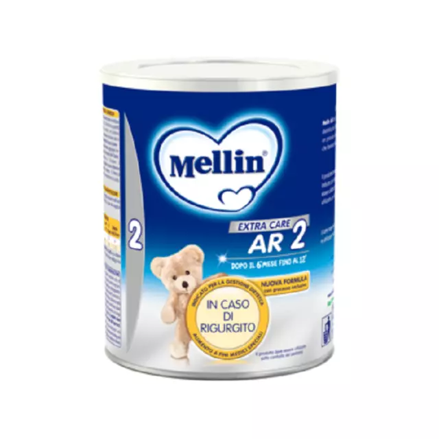 Mellin Latte AR 2 per lattanti di patologia da reflusso gastro-esofageo Indicato