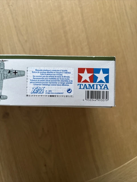 Tamiya Tami61063 Messerschmitt Bf 109 E-4/7 Trop 1/48 Neuf En Boite 3
