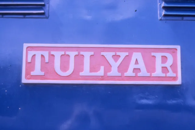 35mm RAILWAY SLIDE: NAMEPLATE: TULYAR