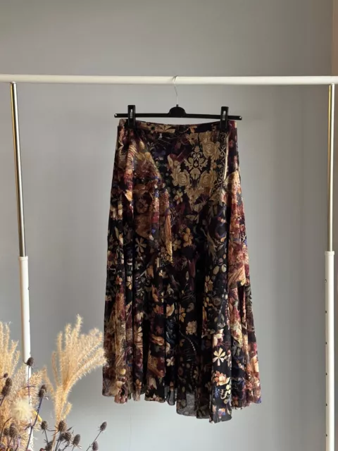 Fuzzi mesh floral skirt size M/L