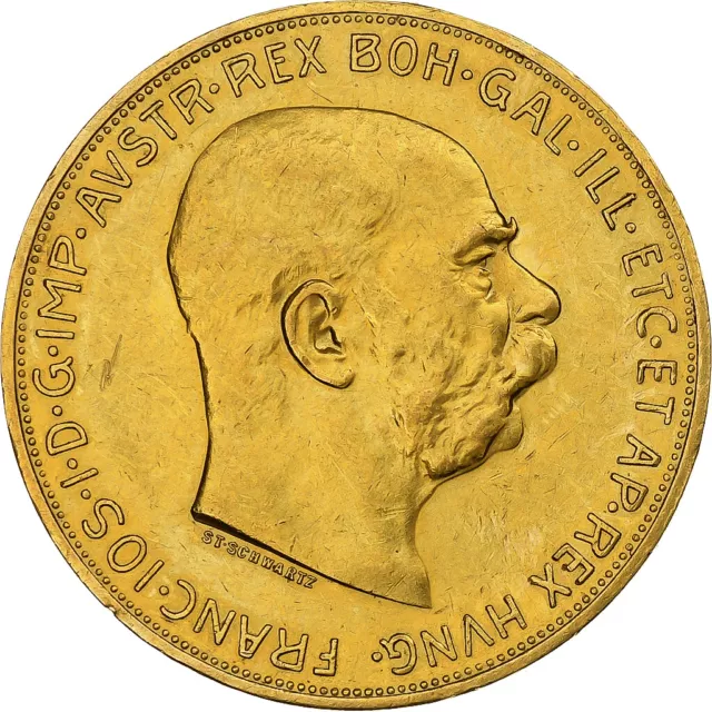 [#1286836] Autriche, François-Joseph, 100 Corona, 1912, Vienne, Or, TTB+, KM:281