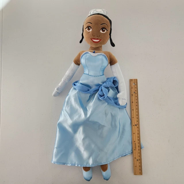 princess tiana in blue dress Disney Sparkling 3.5-Inch Doll Maziply Toys Standing approximately 3.5 inches tall DISNEY STORE PRINCESS TIANA 20"