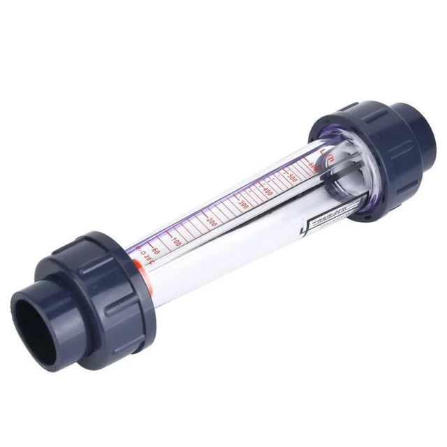 Misuratore di portata acqua LZS-25 D per tubi in plastica 60-600 l/h -
