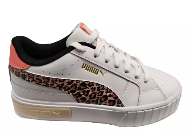 Scarpa sneakers PUMA Cali Star Wild Jr donna/ragazza bianco/rosa