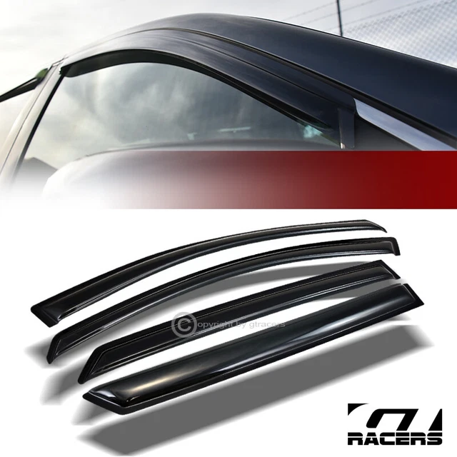 Sun/Rain/Wind Guard Tint Vent Shade Deflector Window Visors For 2007+ Kia Rondo