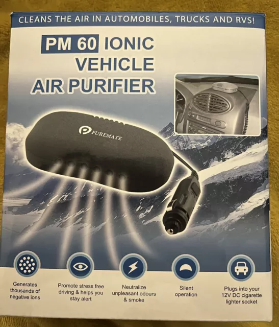 Vehicle Air Purifier Ionic Pure mate 60