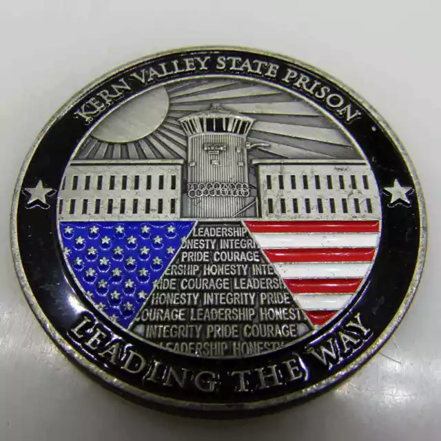 California Department Of Corrections Rehabilitation Kern Valley Challenge Coin