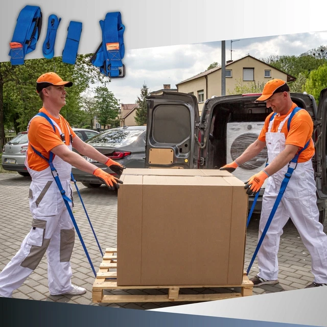 Tragegurte Umzugsgurt Transport Hebegurt Möbeltragegurt Tragehilfe Schultergurte