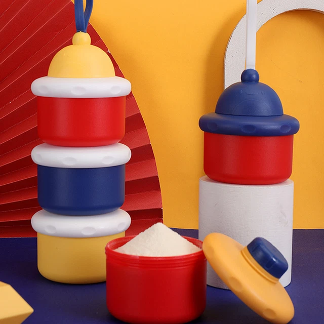 Milk Powder Dispenser Travel-friendly Bpa-free Baby Milk Powder Dispenser Pp