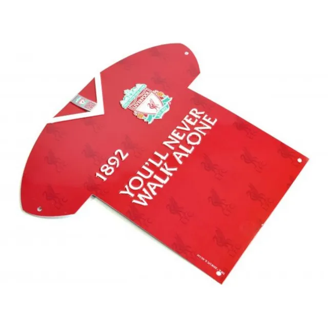 Liverpool FCCrest Metallo Maglietta da calcio Placca (BS1640)