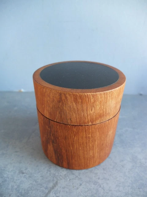 Seltene Deckeldose, Tabakdose, Holz, DIGSMED, Made in Denmark
