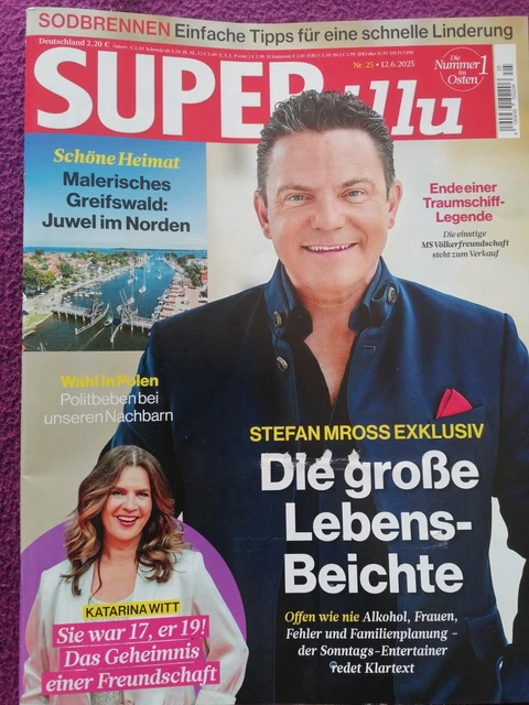 SUPER ILLU 2025 (S. Mross, K. Witt, Polen, Greifswald, Sodbrennen ...