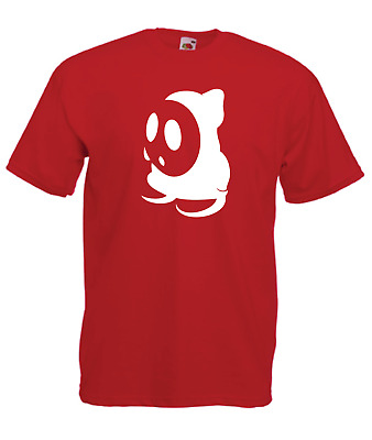 SHY GUY Mario Gamer PS4 Funny Custom T-Shirt Birthday Present Christmas Gift