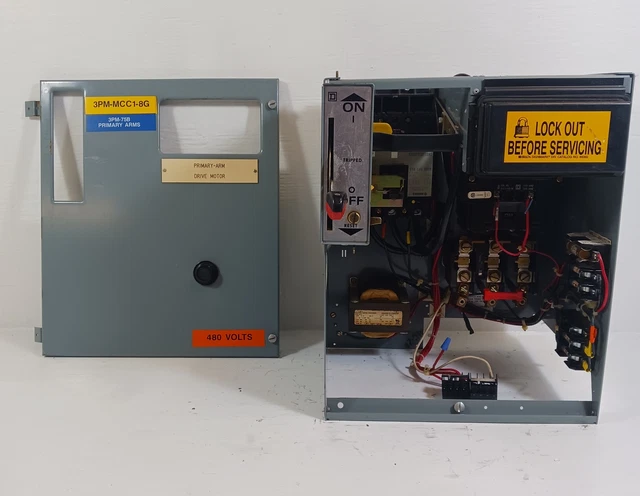 Square D Modello 5 100A Interruttore Misura 3 Starter 18 " Mcc Secchio 100