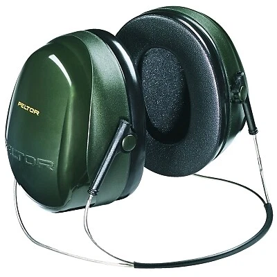 PELTORâ„¢ Optimeâ„¢ 101 Earmuff, 26 dB NRR, Dark Green, Behind-the-Head 3Mâ„¢