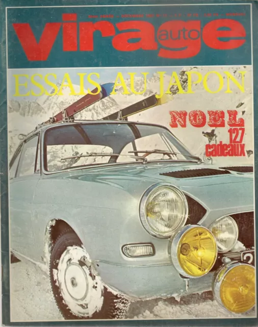 Virage Auto 1967 12 Canam Tour De Corse Honda N360 Toyota 2000 Gt Essai Neige