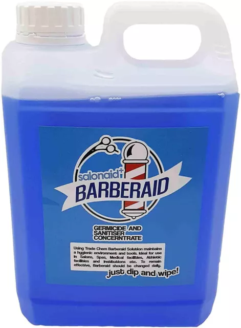 Salonaid Disinfectant Germicide Solution Medical Athletics Barberaid - 2L Jerry